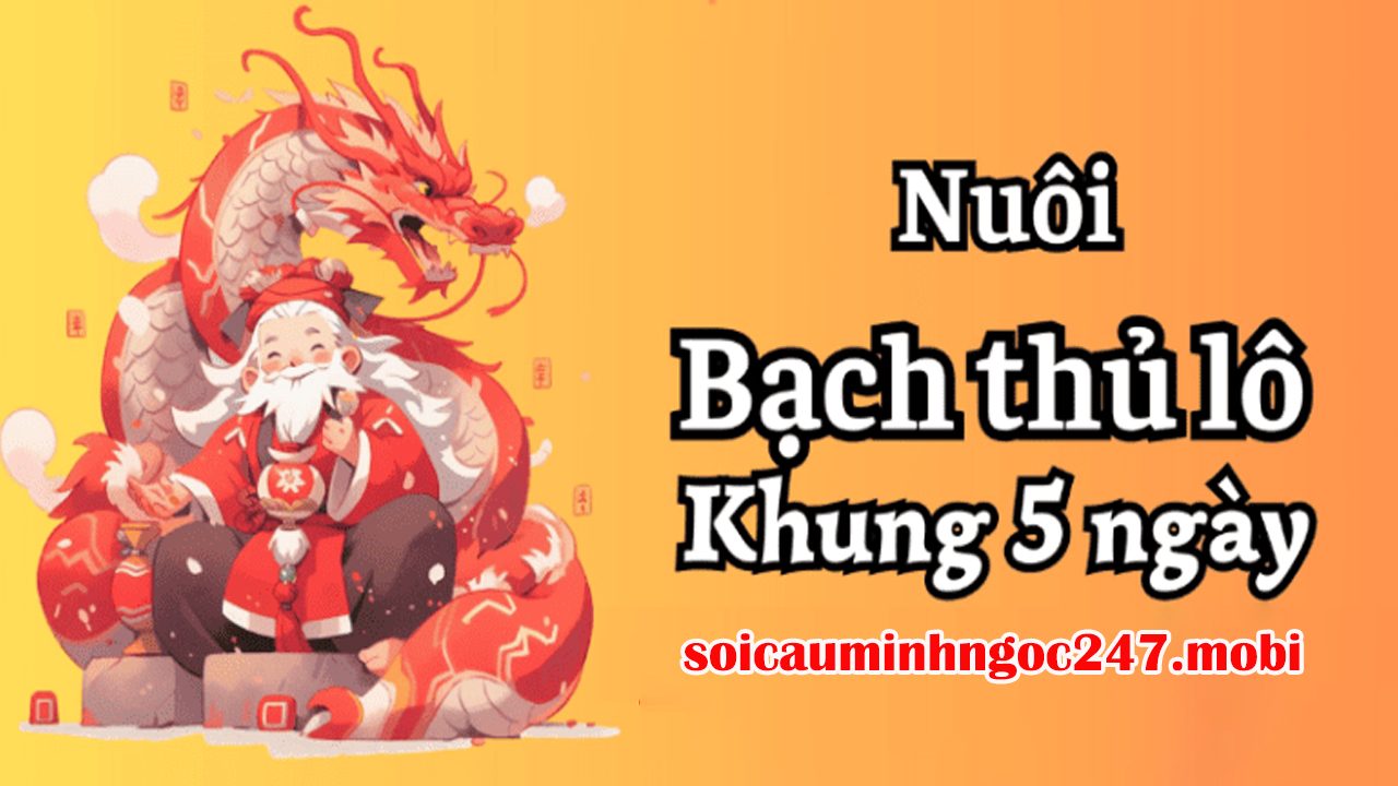 Các cách vào tiền nuôi bạch thủ lô khung 5 ngày Miền Bắc